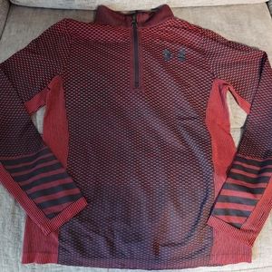 Boys Under Armor Heat Gear Quarter Zip